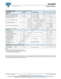 SQJ958EP-T1_GE3 Datasheet Page 2