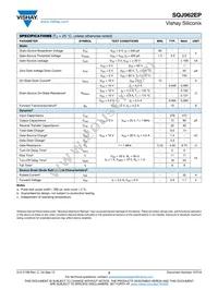 SQJ962EP-T1-GE3 Datasheet Page 2
