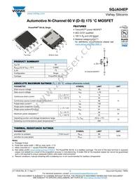 SQJA04EP-T1_GE3 Datasheet Cover