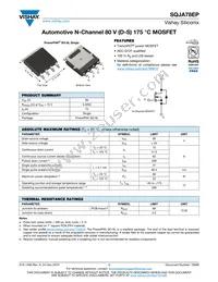 SQJA78EP-T1_GE3 Datasheet Cover