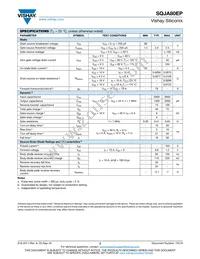 SQJA80EP-T1_GE3 Datasheet Page 2