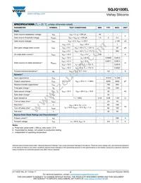 SQJQ100EL-T1_GE3 Datasheet Page 2