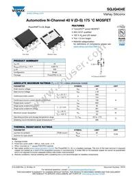 SQJQ404E-T1_GE3 Datasheet Cover