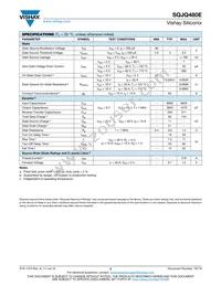 SQJQ480E-T1_GE3 Datasheet Page 2