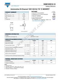 SQM100N10-10_GE3 Cover