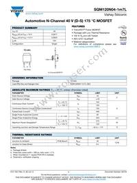 SQM120N04-1M7L_GE3 Datasheet Cover