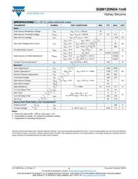 SQM120N04-1M9_GE3 Datasheet Page 2