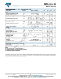 SQM120N10-09_GE3 Datasheet Page 2