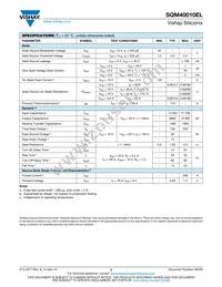SQM40010EL_GE3 Datasheet Page 2