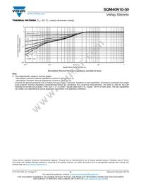 SQM40N10-30_GE3 Datasheet Page 6