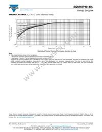 SQM40P10-40L_GE3 Datasheet Page 6