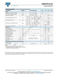 SQM47N10-24L_GE3 Datasheet Page 2