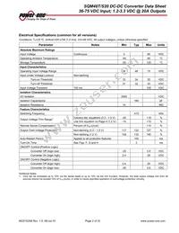 SQM48T20033-PCA0 Datasheet Page 2