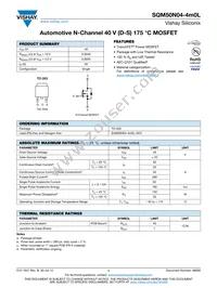 SQM50N04-4M0L_GE3 Datasheet Cover