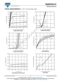 SQM50P03-07_GE3 Datasheet Page 3