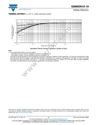 SQM85N15-19_GE3 Datasheet Page 6