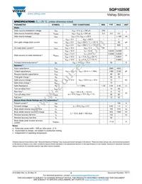 SQP10250E_GE3 Datasheet Page 2