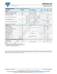 SQP25N15-52_GE3 Datasheet Page 2