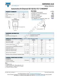 SQR50N04-3M8_GE3 Datasheet Cover