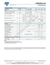 SQR50N04-3M8_GE3 Datasheet Page 2