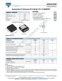 SQS401ENW-T1_GE3 Datasheet Cover