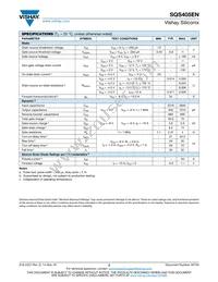 SQS405EN-T1_GE3 Datasheet Page 2