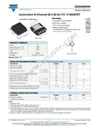 SQS460ENW-T1_GE3 Datasheet Cover