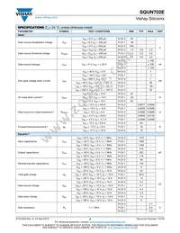 SQUN702E-T1_GE3 Datasheet Page 2