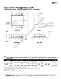 SR037SG-G Datasheet Page 12