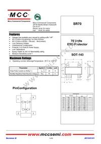 SR70-TP Datasheet Cover