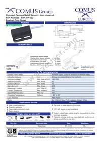 SRA-SP-002 Datasheet Cover