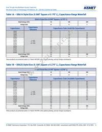 SRA25B104KGS Datasheet Page 4