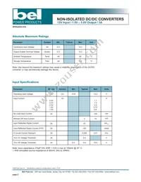 SRAH-03A500R Datasheet Page 2