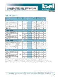SRAH-05A500R Datasheet Page 5