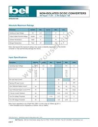 SRAH-05B150R Datasheet Page 2