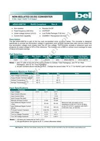 SRAH-05BT50R Datasheet Cover