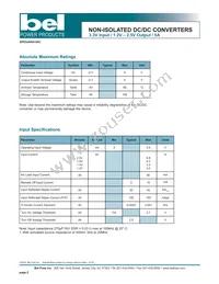 SRAH-05C250R Datasheet Page 2