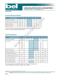 SRAH-08B1A00 Datasheet Page 2