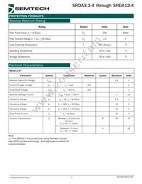 SRDA05-4.TET Datasheet Page 2
