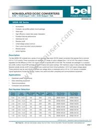 SRDB-10E33HR Datasheet Cover