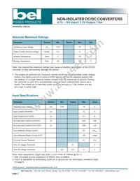 SRDC-16D33DG Datasheet Page 2