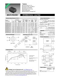 SRF0905A-151M Datasheet Cover