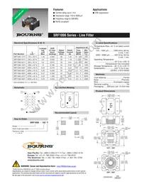 SRF1006-502Y Datasheet Cover