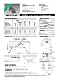 SRF3216A-601Y Datasheet Cover
