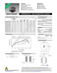 SRN1060-470M Datasheet Cover