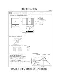 SRN2512-4R7M Datasheet Cover