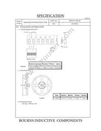 SRN2512-4R7M Datasheet Page 3