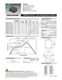 SRN3012TA-1R5Y Datasheet Cover