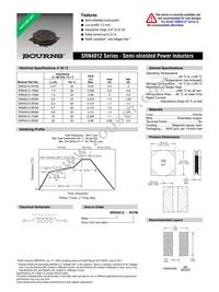 SRN4012-220M Datasheet Cover