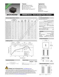 SRN4026-3R3M Datasheet Cover